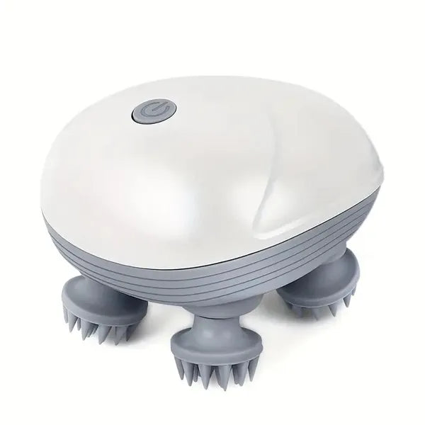 Pet Massager, Pet Scalp Massager, Handheld Electric Cat Massager, Dog Massager, 4 Rotating Massage Heads, Relax Muscles, Cat And Dog Scalp Massager, Pet Gift